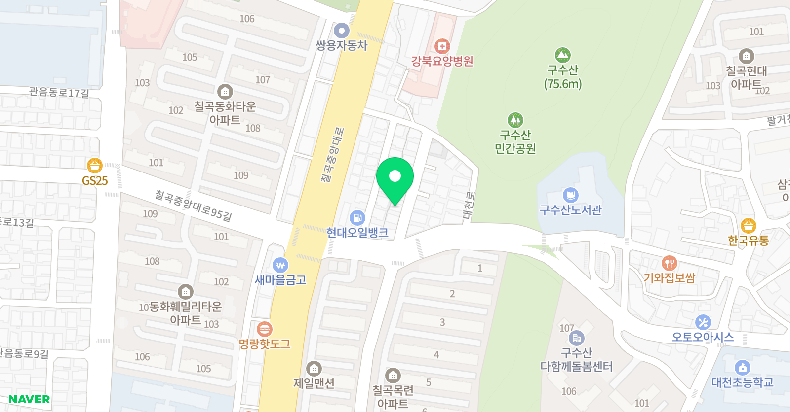 솔루니 논술 위치
