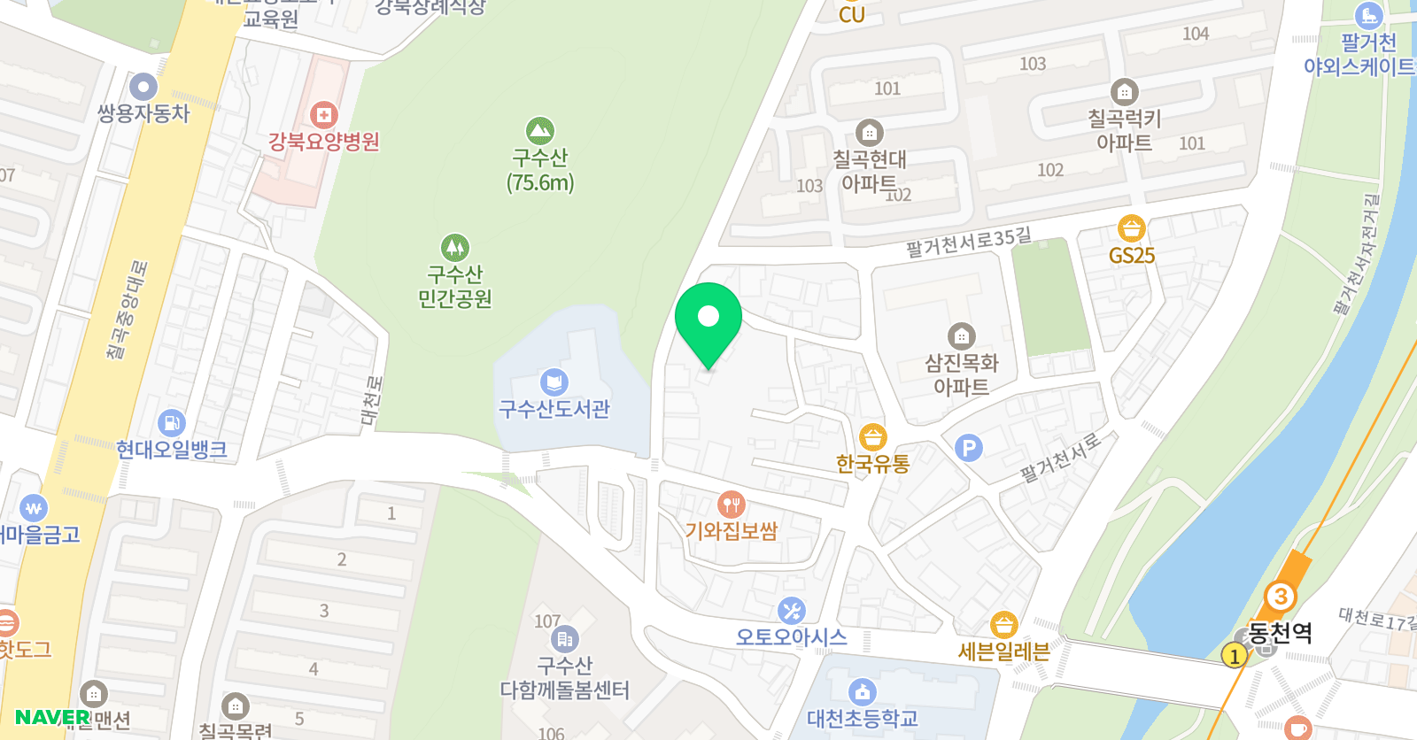 강북 주니어축구클럽 위치