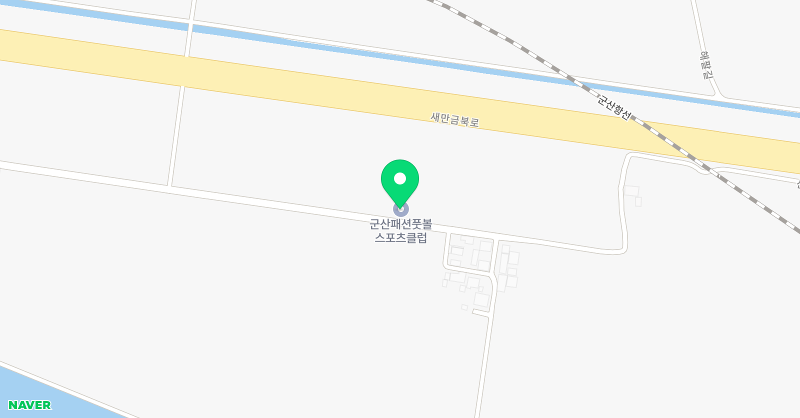 군산패션풋볼 스포츠클럽 위치