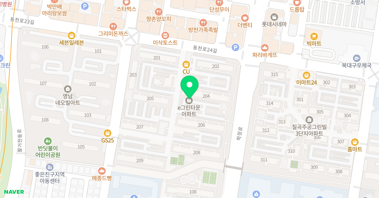 경 수학 위치