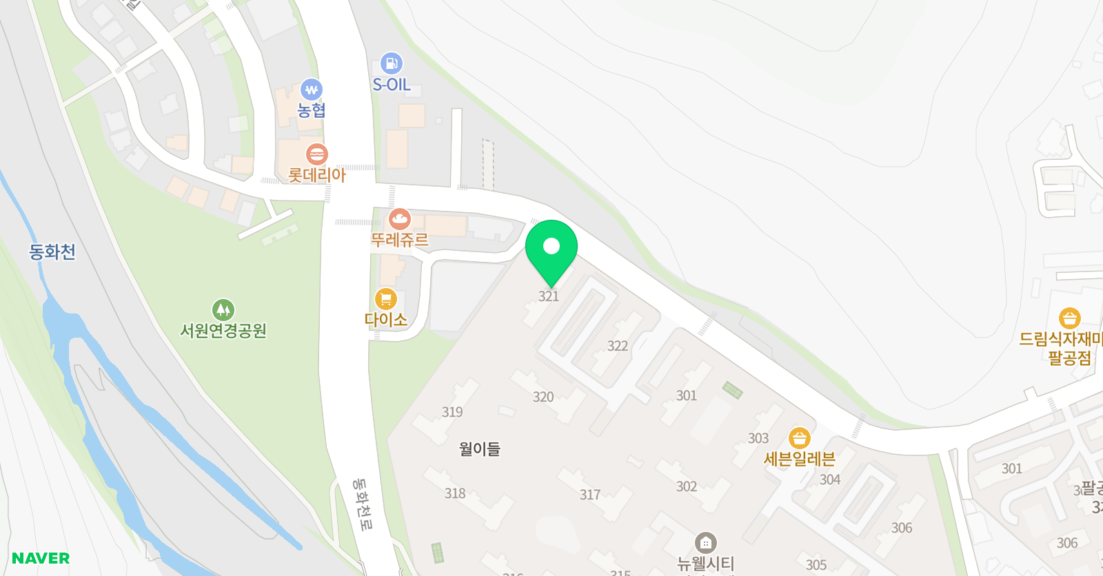 스마트해법 수학 연경뉴웰시티점 위치