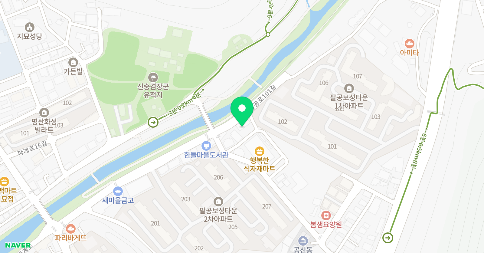에스티엘 영수학원 위치