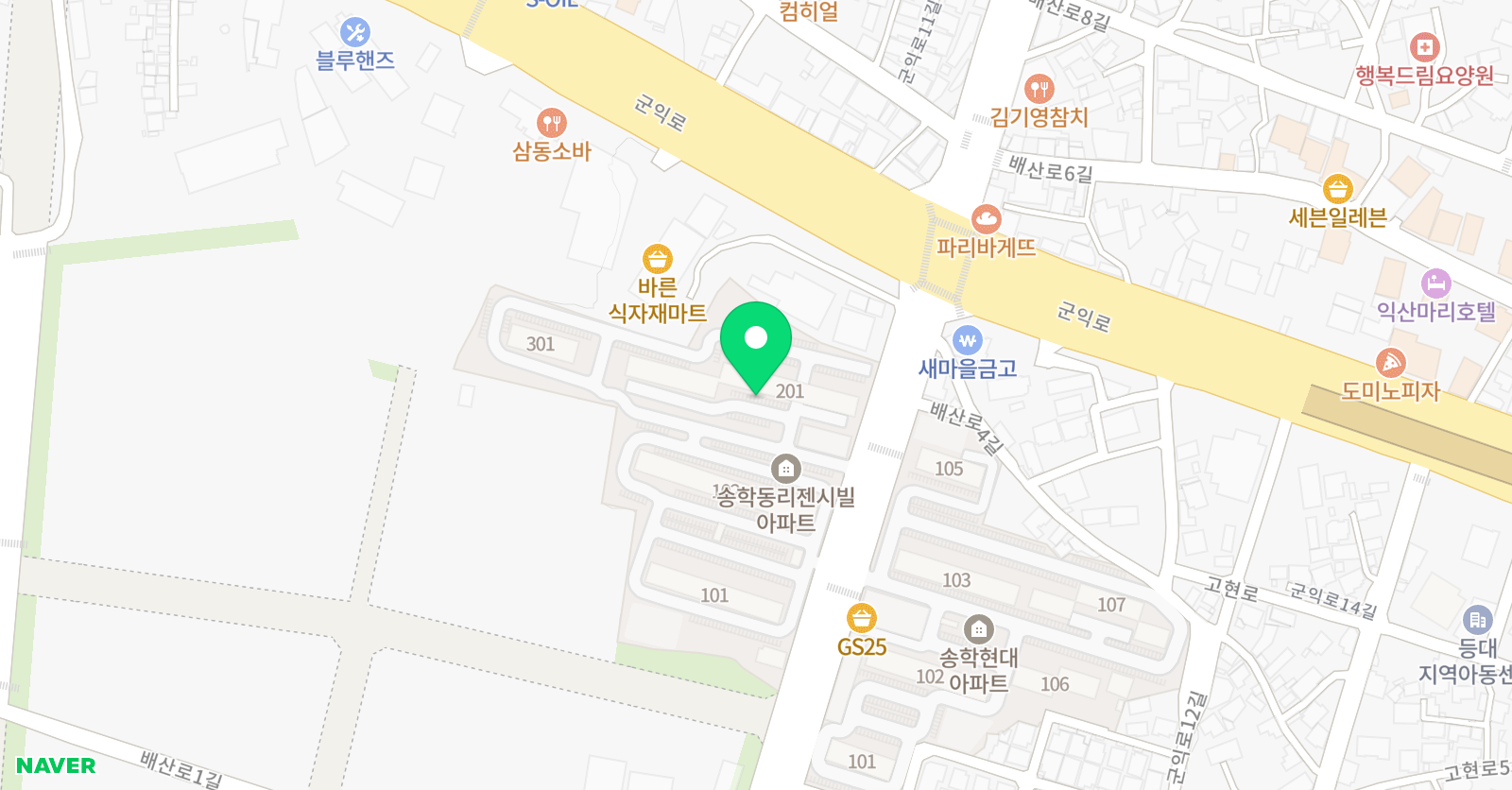 이정희 피아노바이올린학원 위치