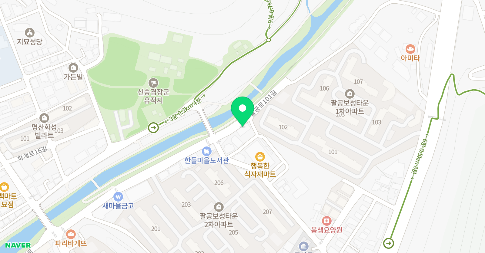 보라미술학원 위치