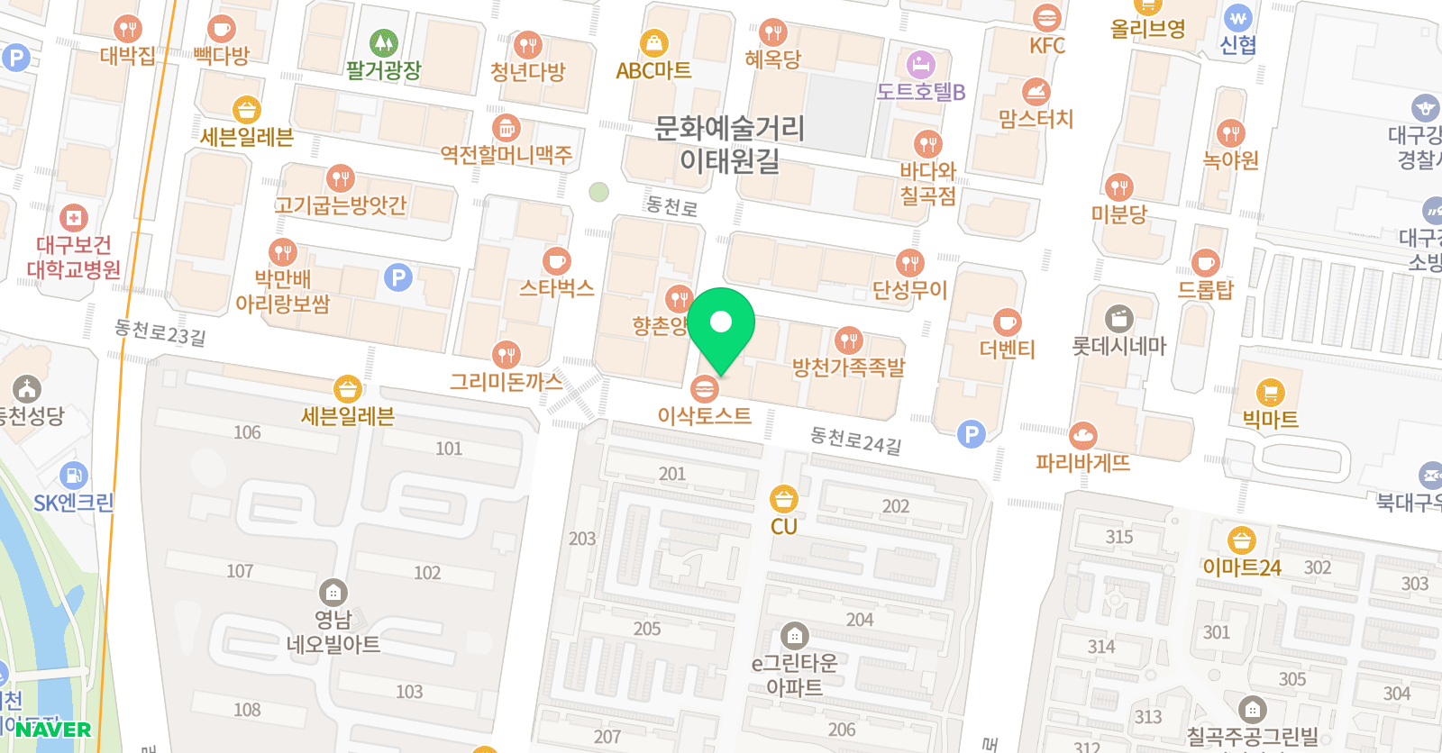 신쌤 수학 위치