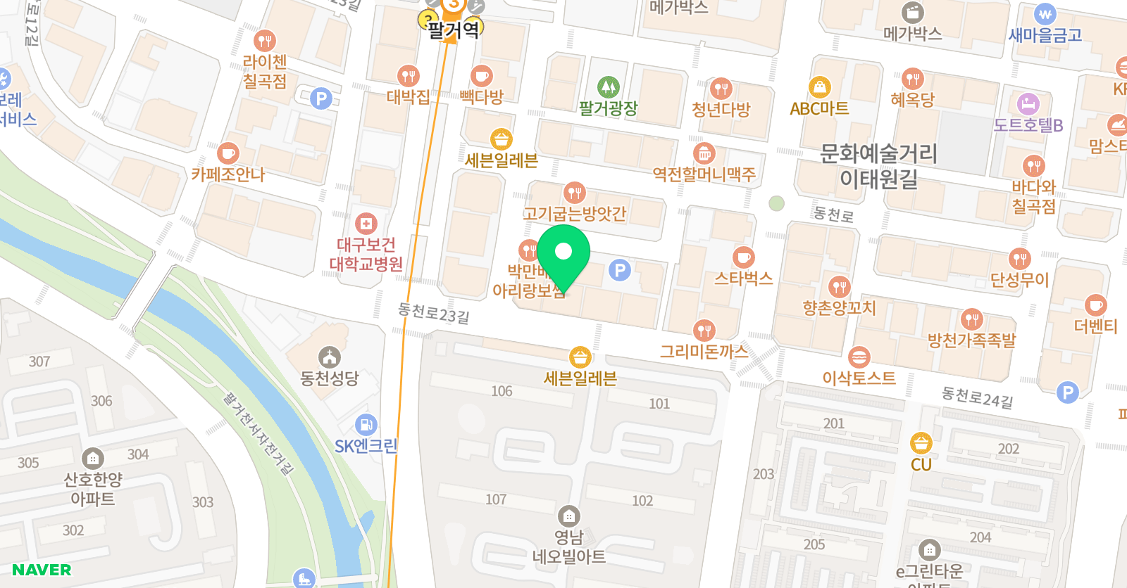 닥터엠에스 수학과학학원 위치