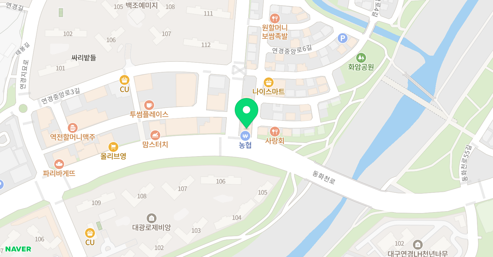 탑잉글리쉬 위치