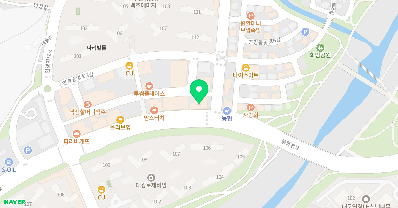 1등급 수학학원 위치