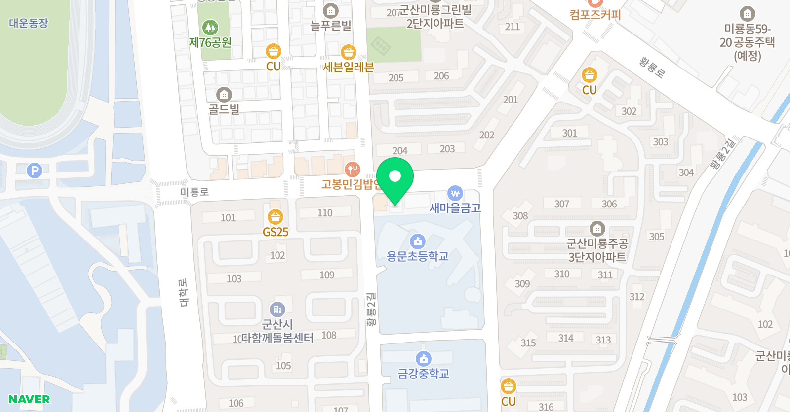 유레카 수학학원 위치