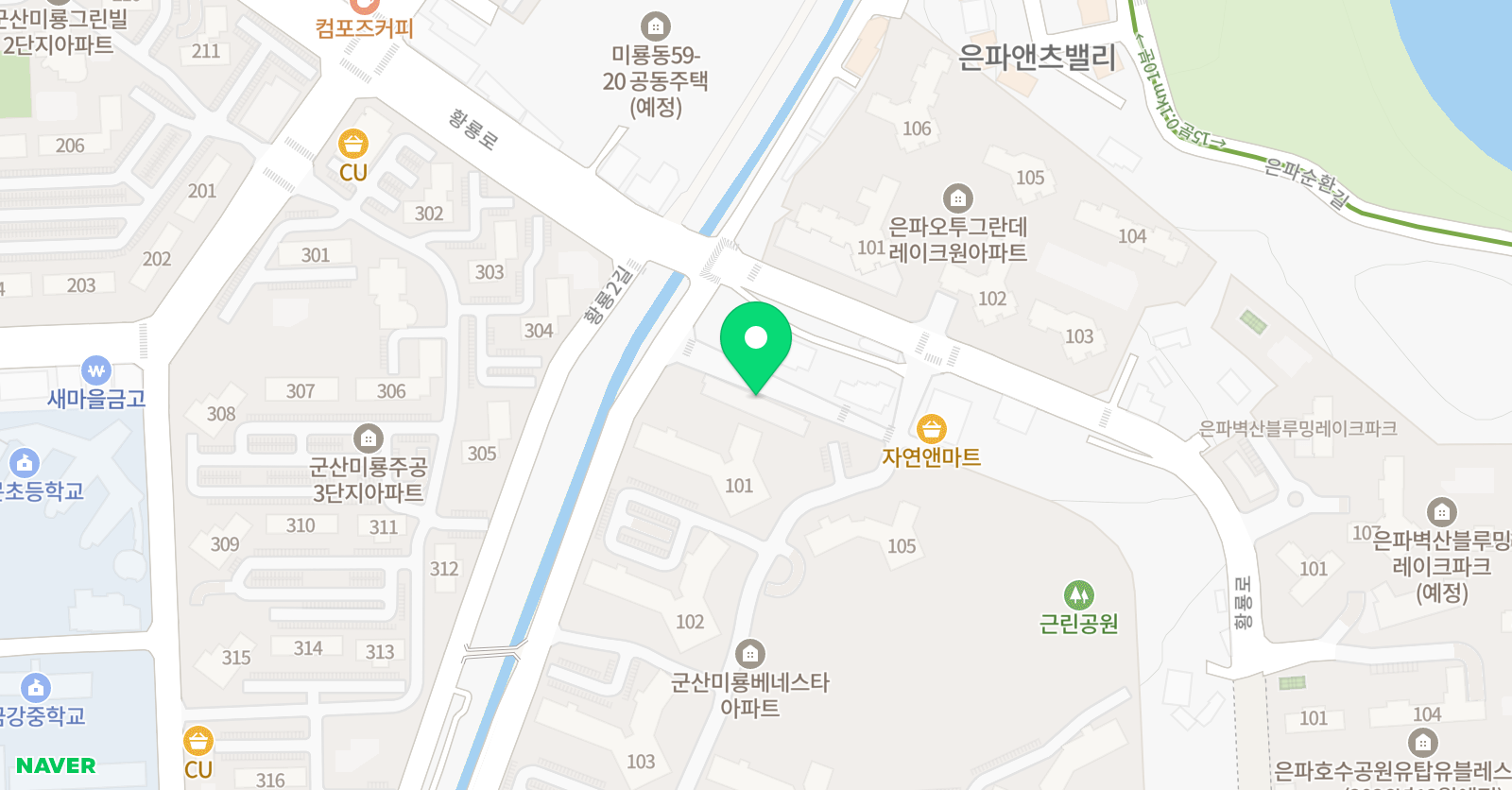 꿈꾸는 피아노학원 위치