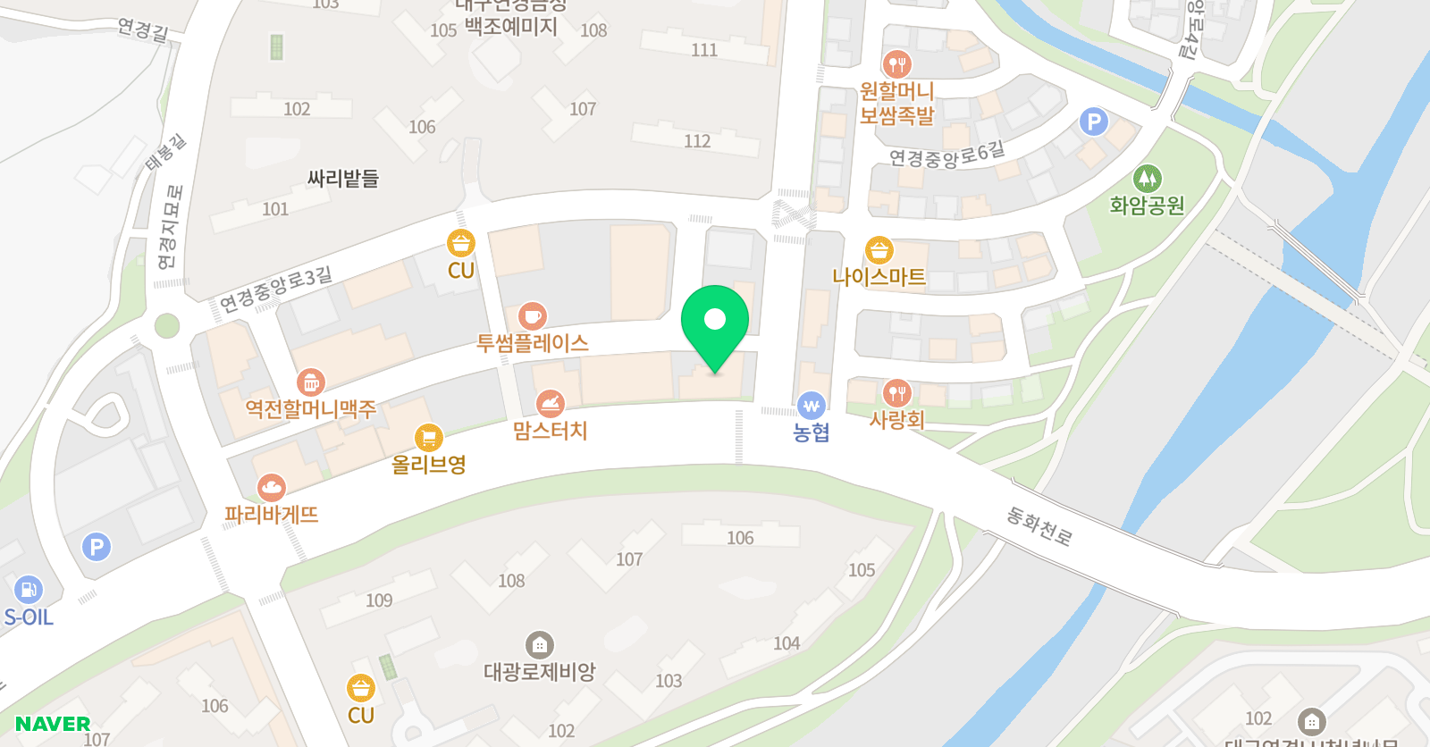 지앤비 영어 패럴랙스 수학 연경캠퍼스 위치