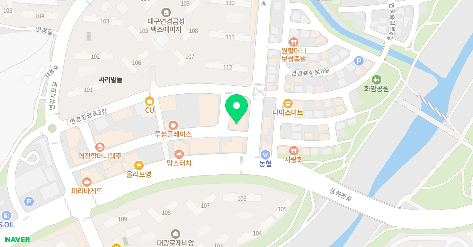 놀작연경키즈센터 미술학원 위치