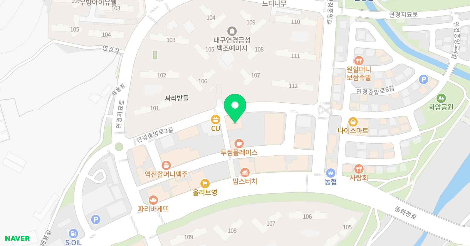 김현정 수학원 위치