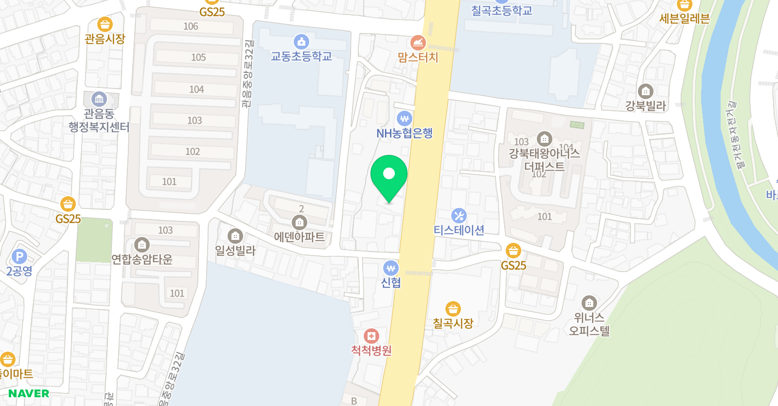 대산 복싱체육관 위치