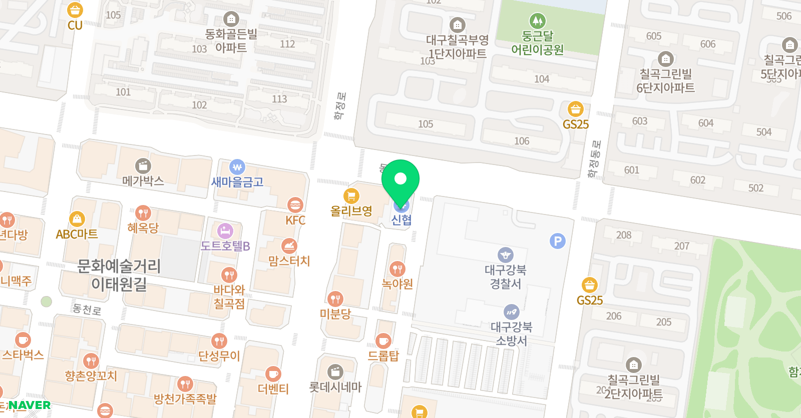 스윗스터디 수학전문학원 위치