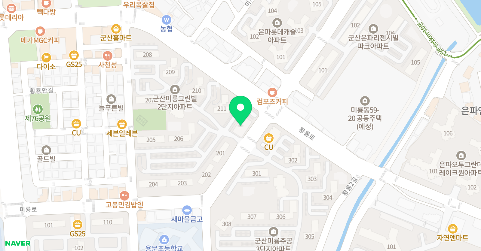 아뜰리에 피아노학원 위치
