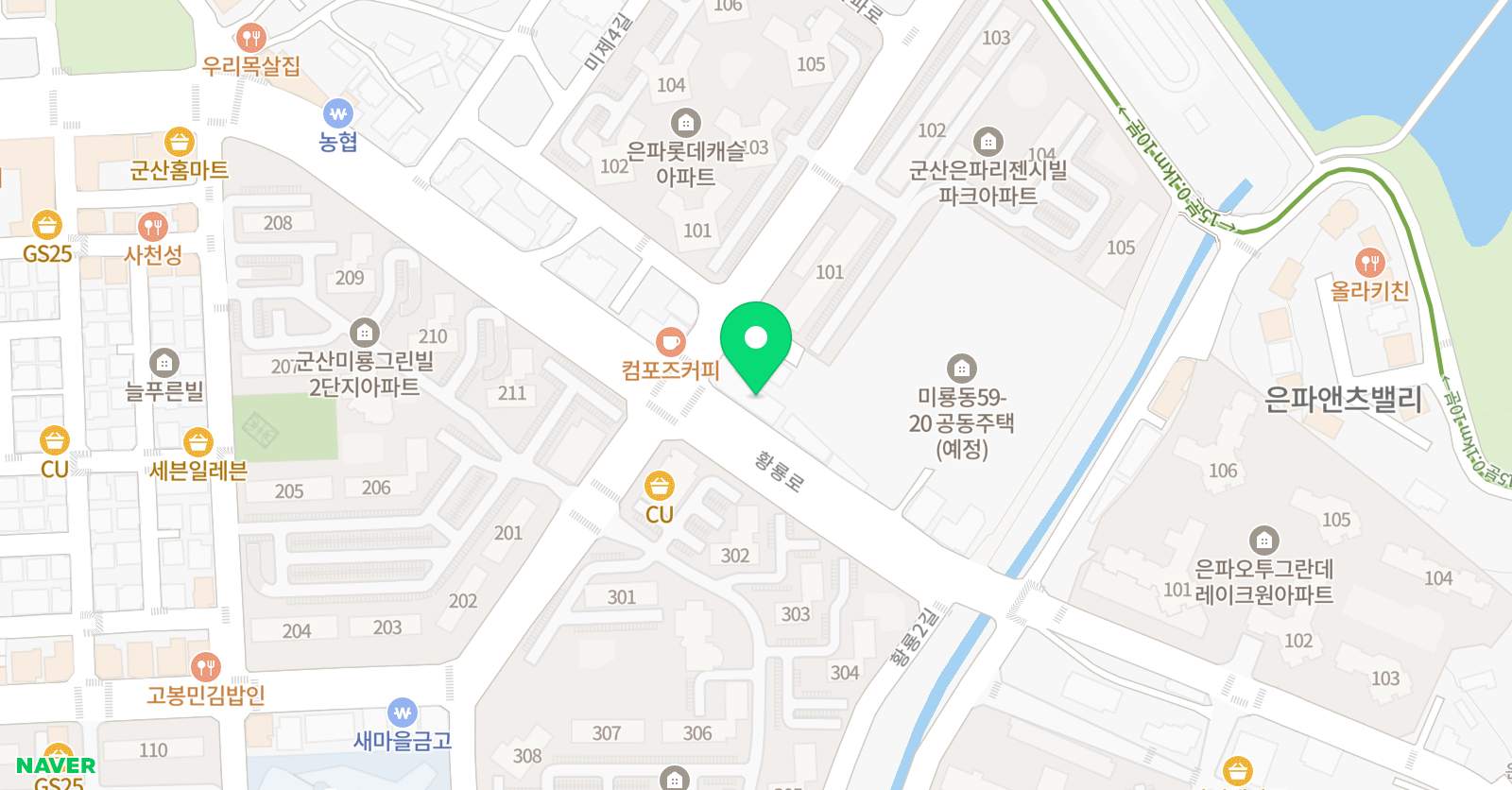 피프티원 영어학원 위치