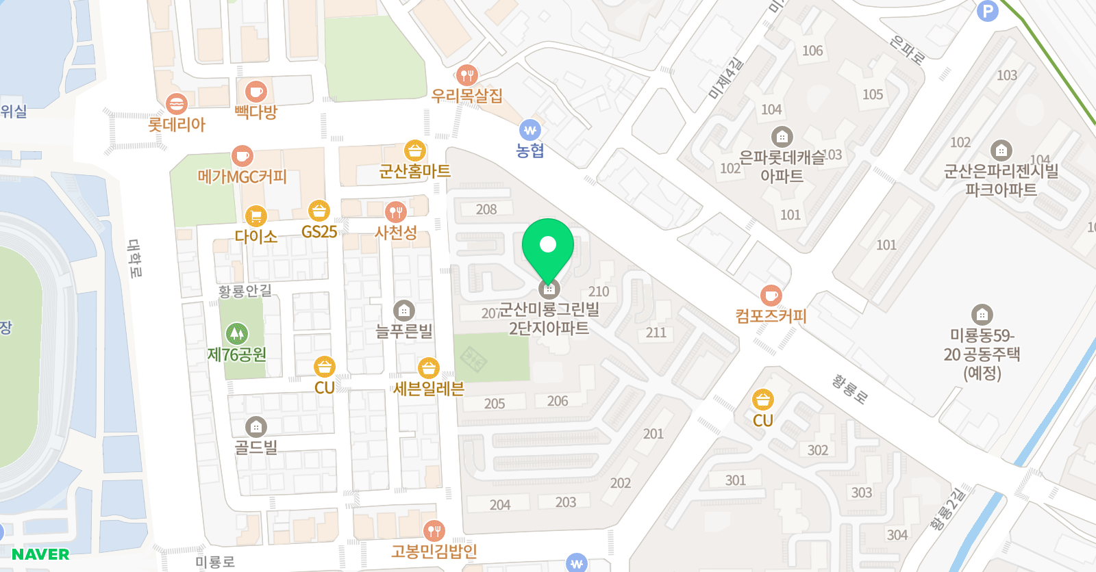 유정 피아노학원 위치