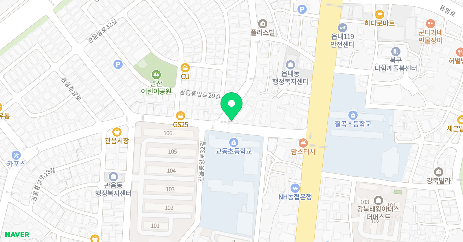 조이엘 음악학원 위치