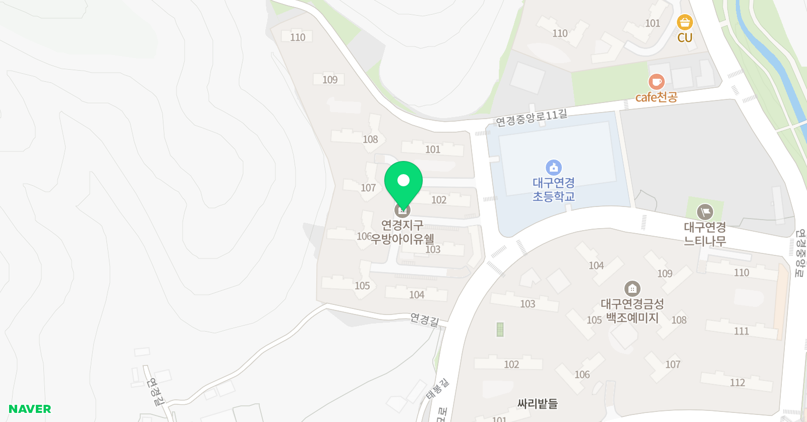 하이 영어학원 위치