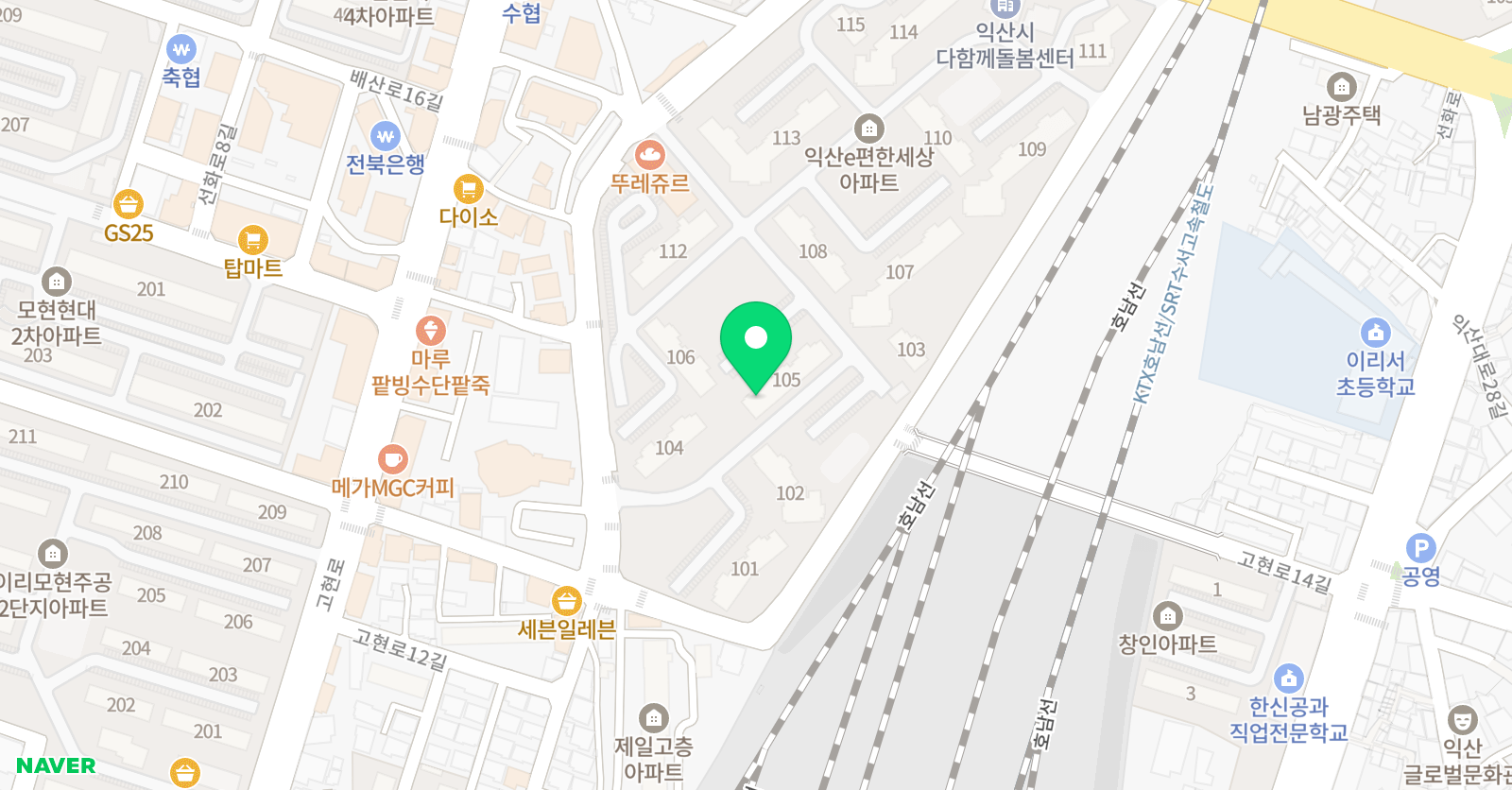 한우리 위치