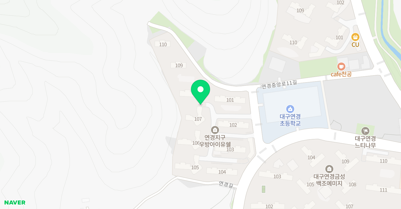 푸르넷 공부방 연경우방 위치