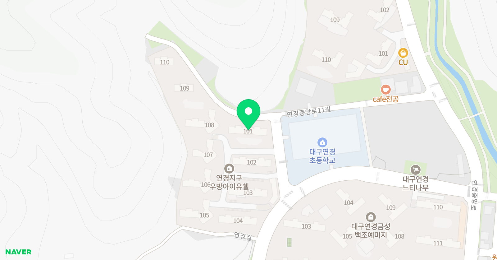 ERC 영어독서클럽 위치
