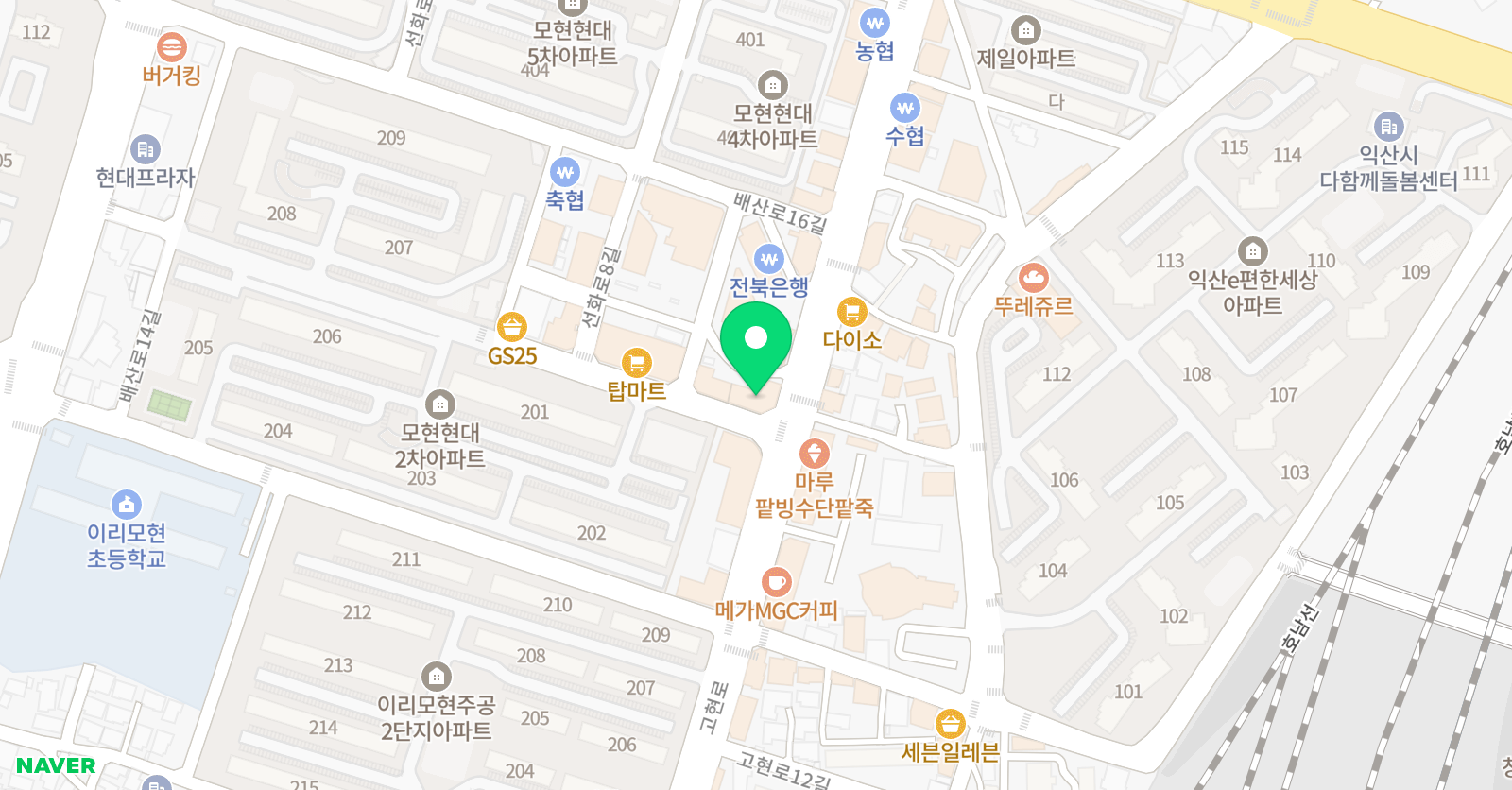 창조 미술학원 위치