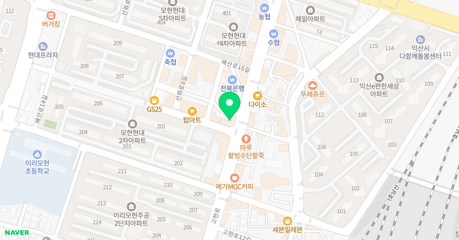 창조 미술학원 위치