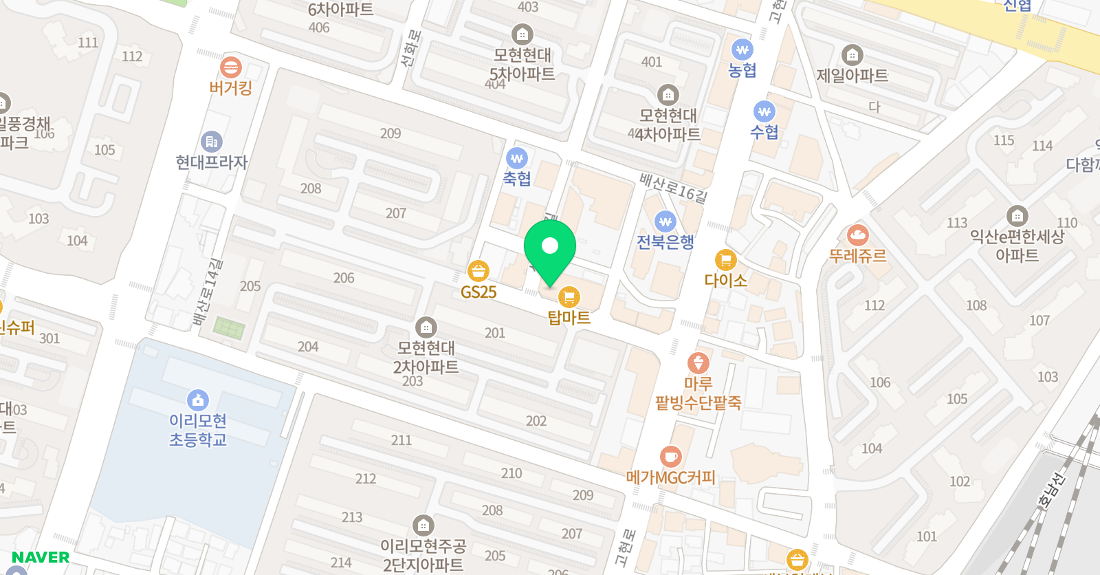 큰별 피아노학원 위치