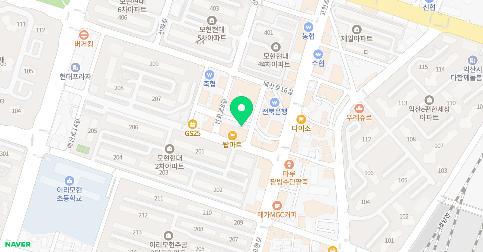 오유란 음악학원 위치