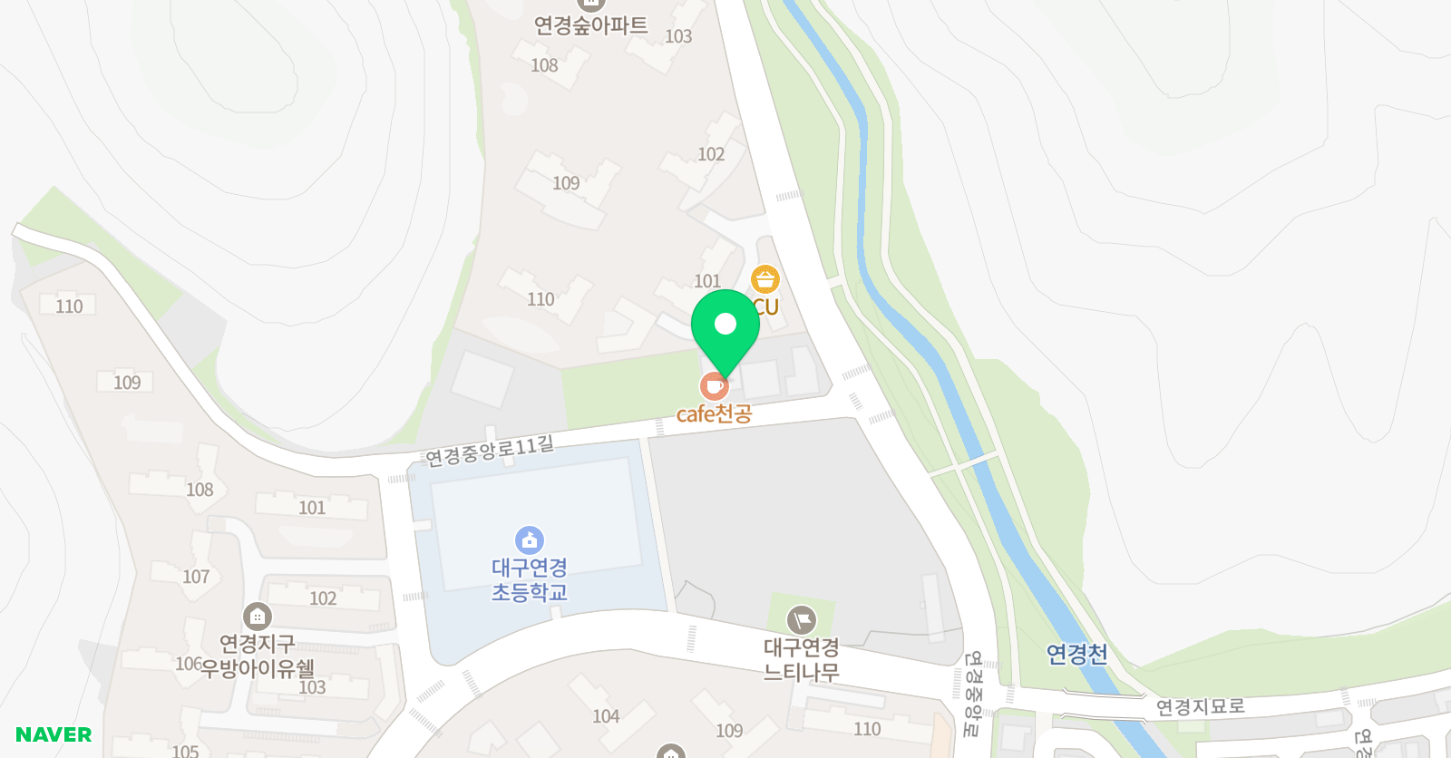 한미르 해동태권도장 위치