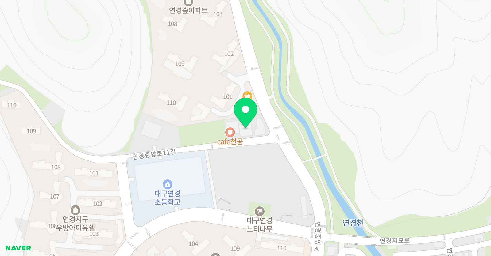홀리매쓰 수학학원 위치