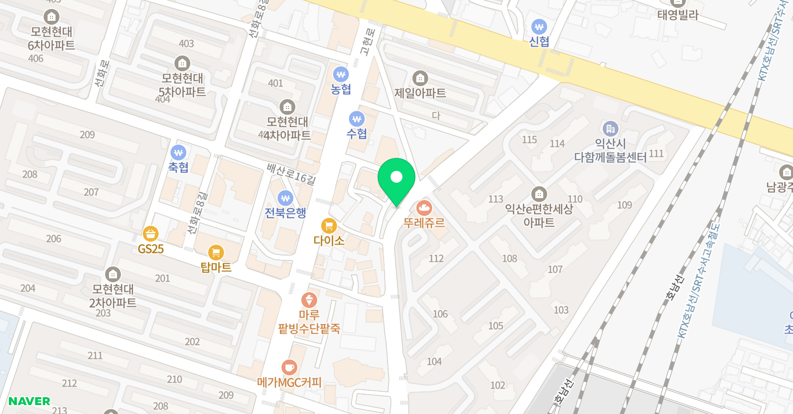 더원 수학전문학원 위치