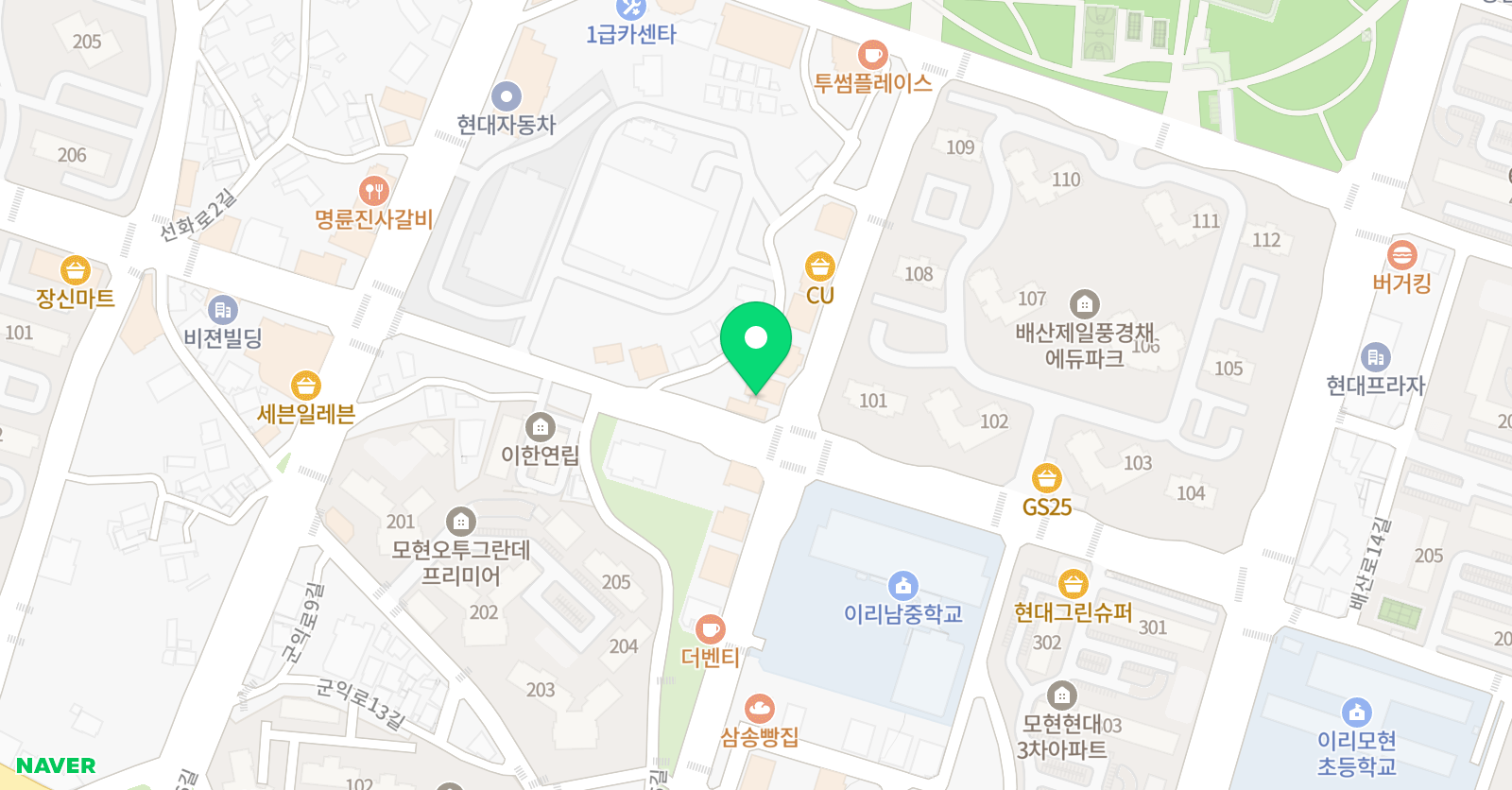 갈리아노아일랜드 어학원 위치