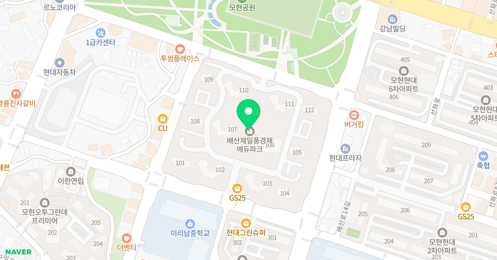 옥수수학습소 위치
