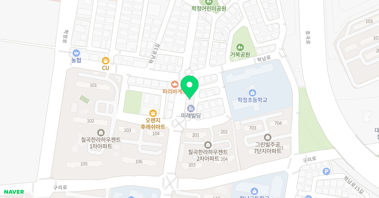 라이온즈 태권도 위치