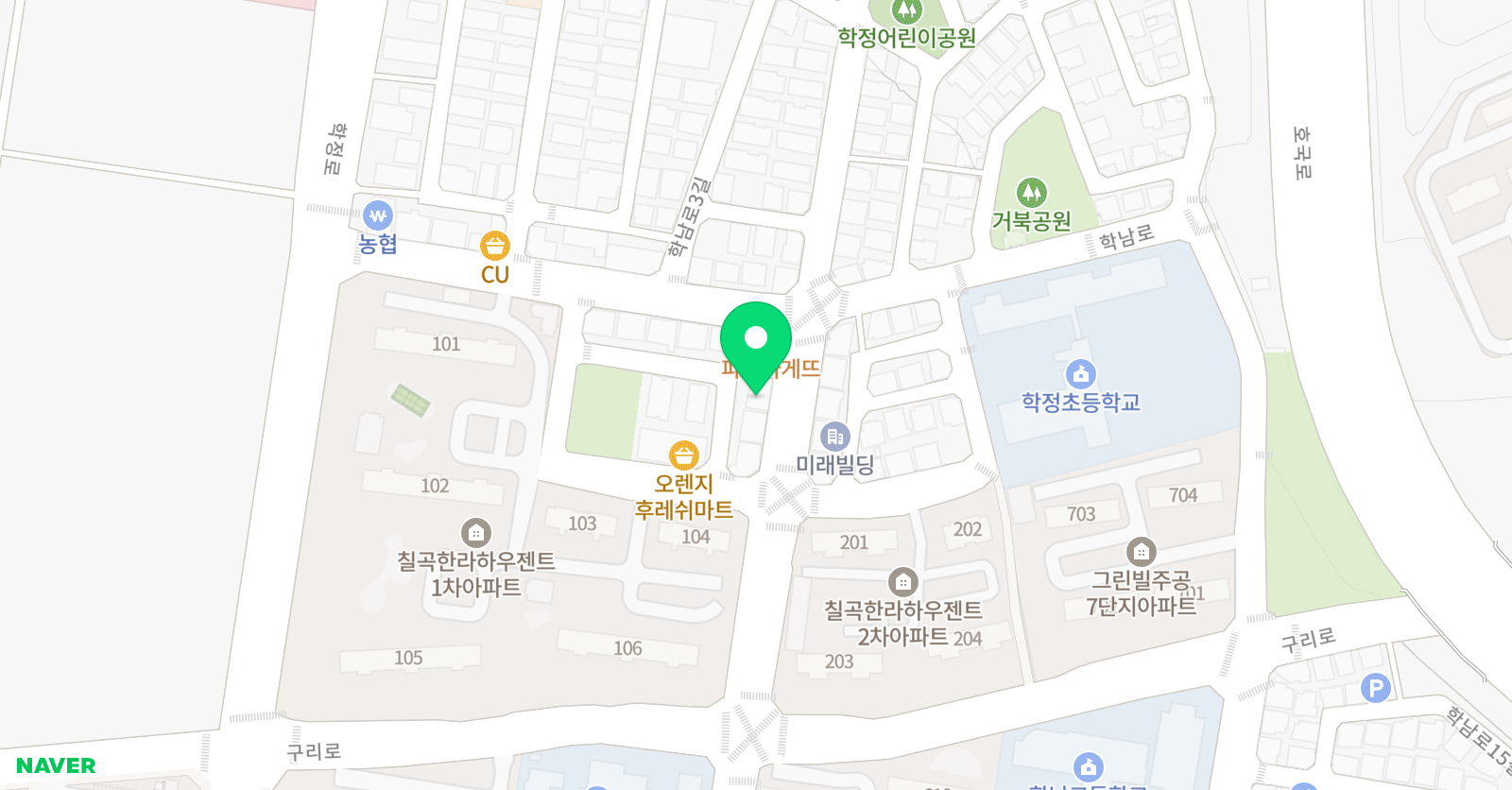 이룸 수학과학학원 위치