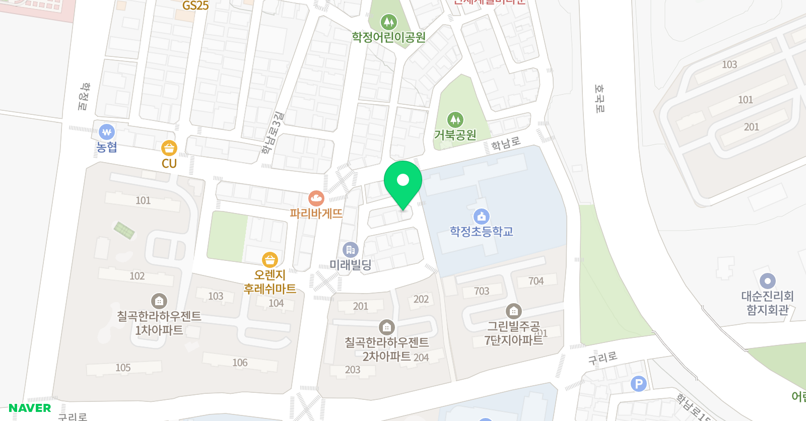 토론하는아이들 학정초GLE센터 위치
