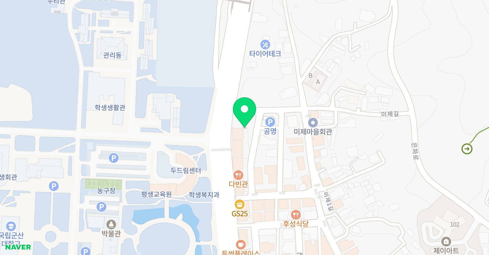 케이엠학원 위치