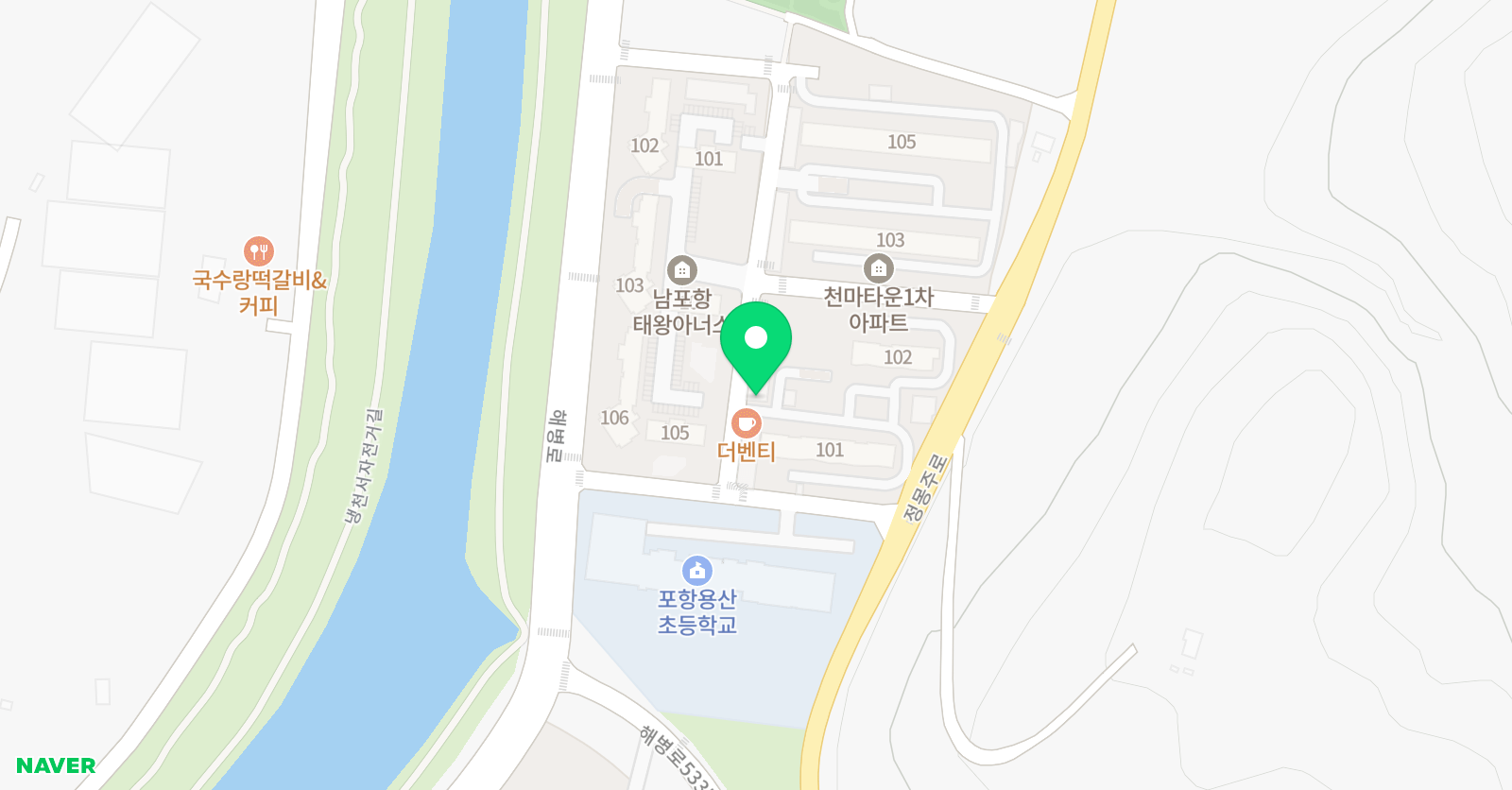 스마트해법 영어 문덕제니교실 위치