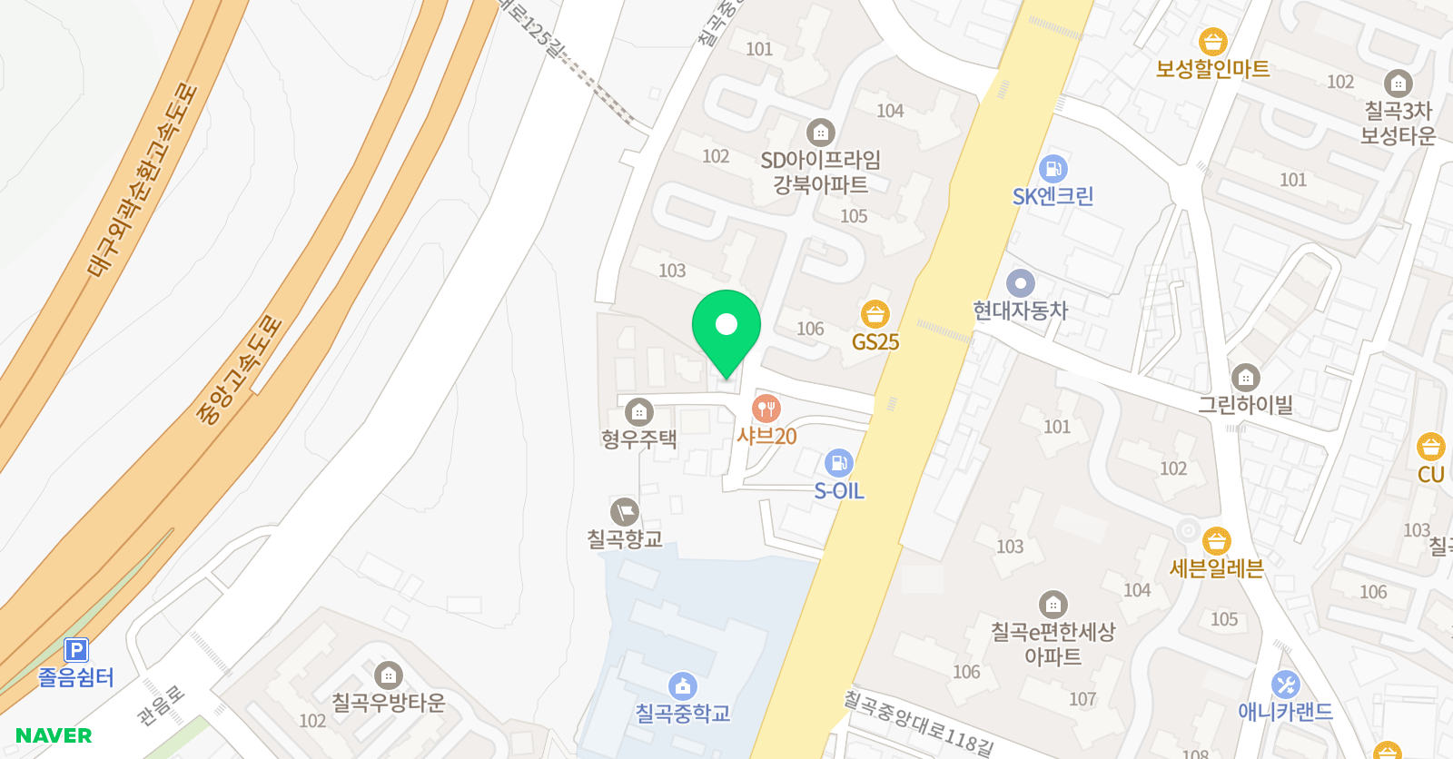 대영 음악미술학원 위치