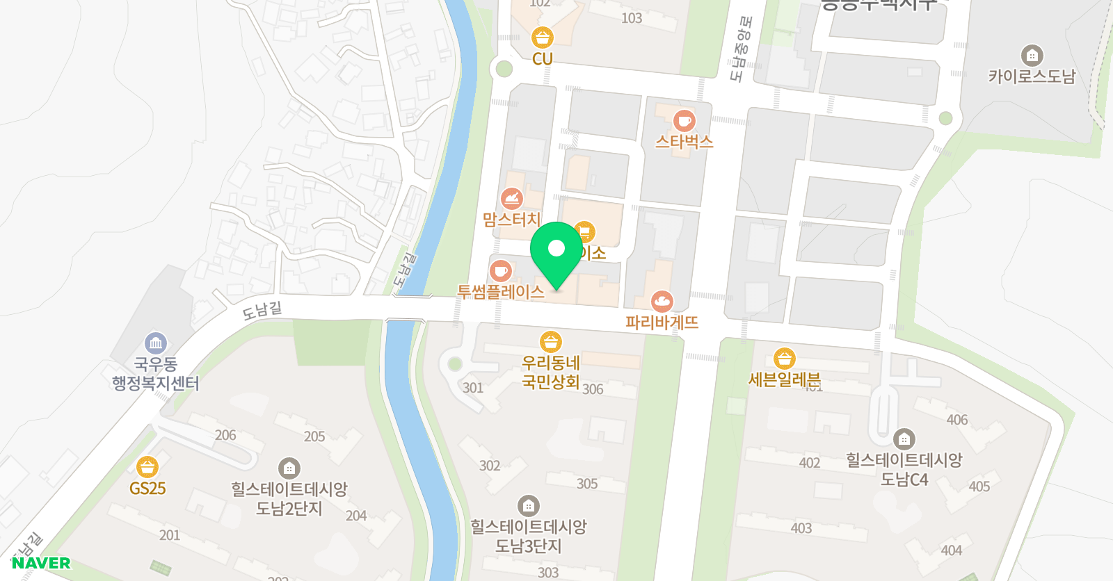 팀매쓰 수학학원 위치