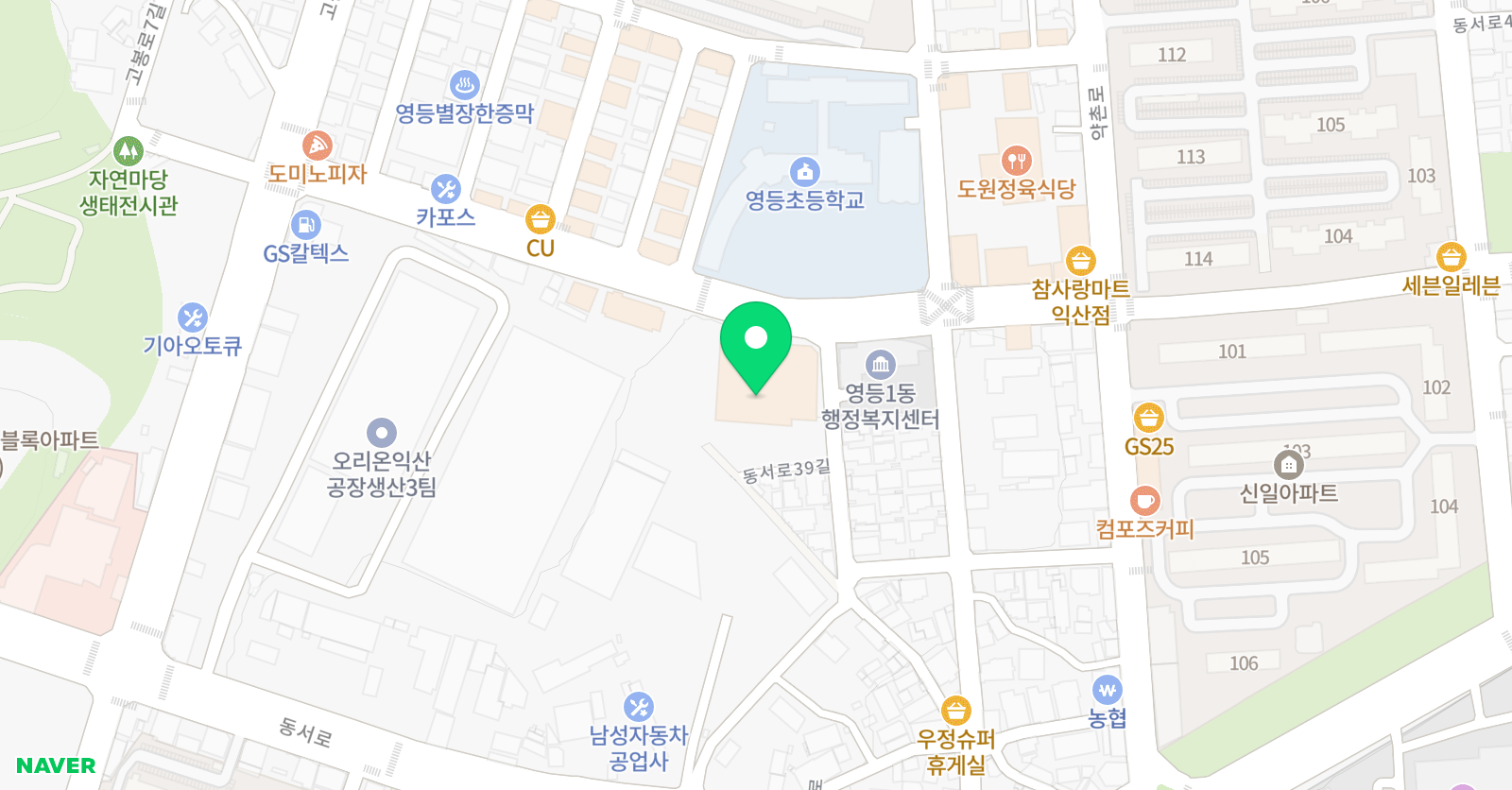 키즈풀 위치