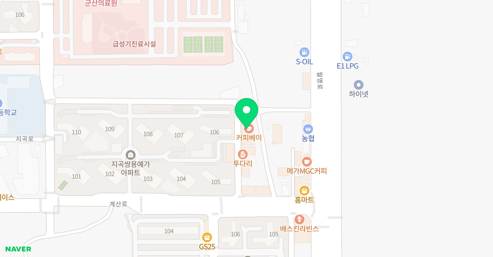 잉트 어학원 & 로제타스톤 영어교실 위치