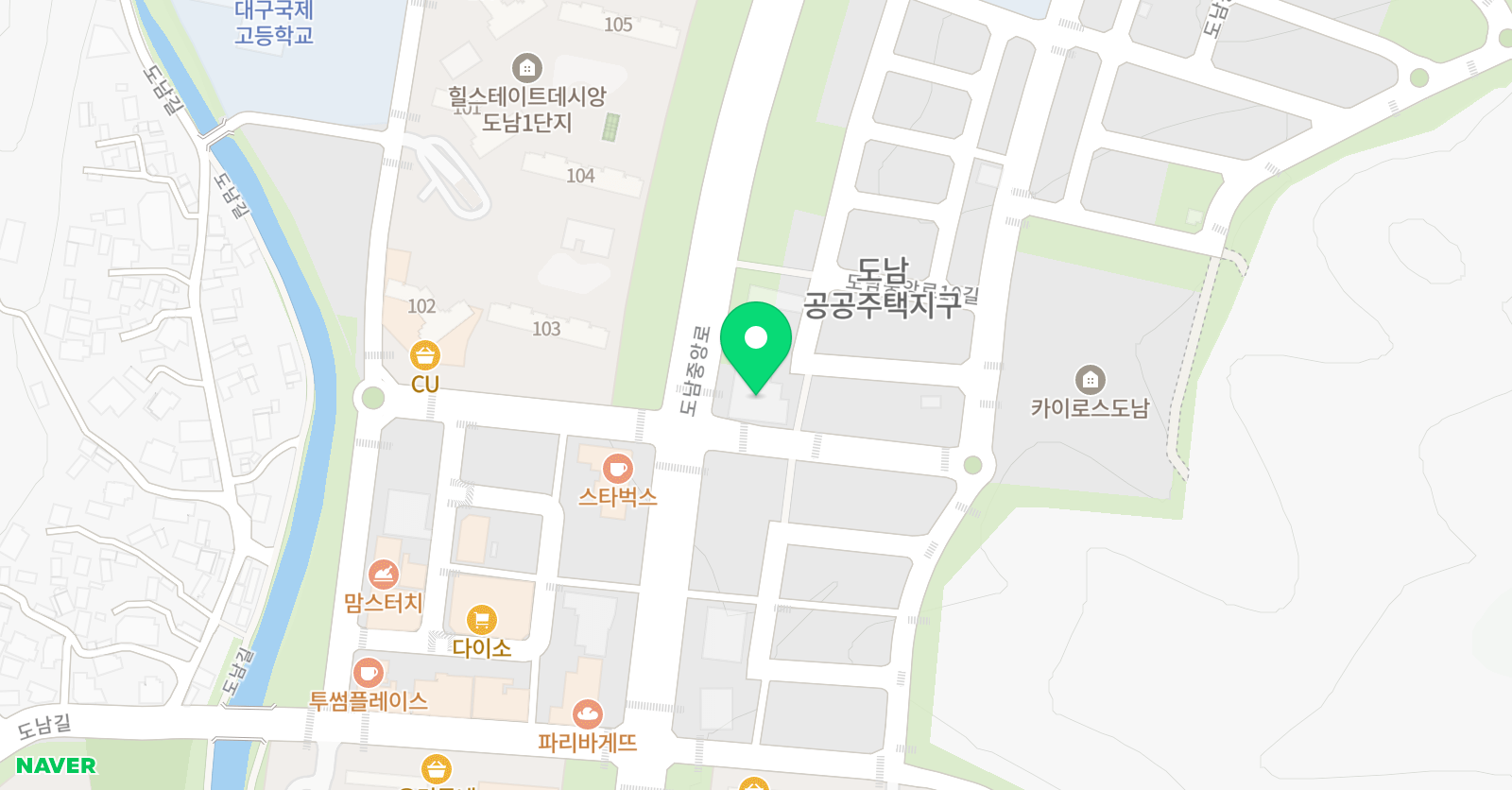 에이퍼센트 영어수학학원 위치