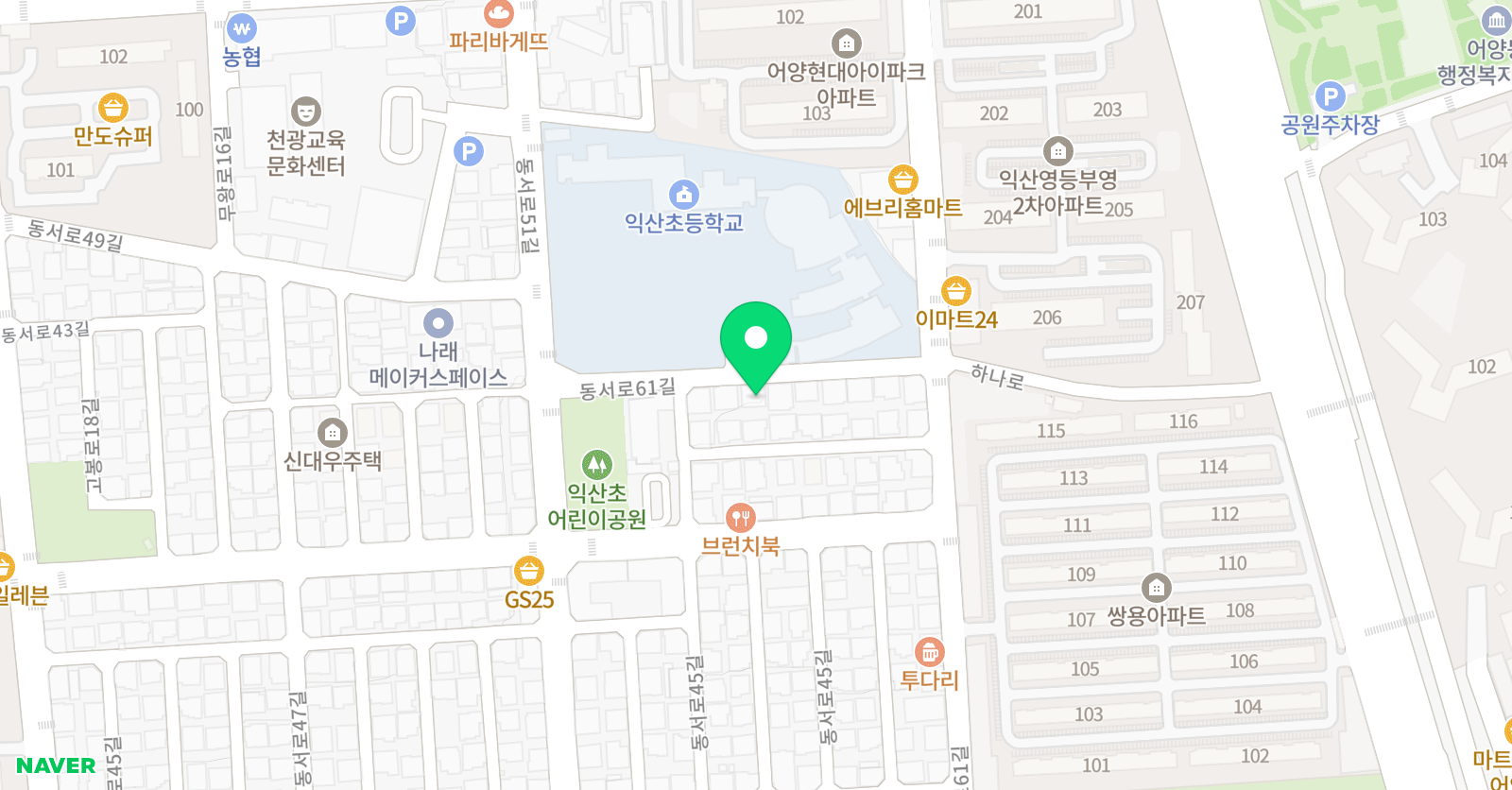 태백 태권도 위치