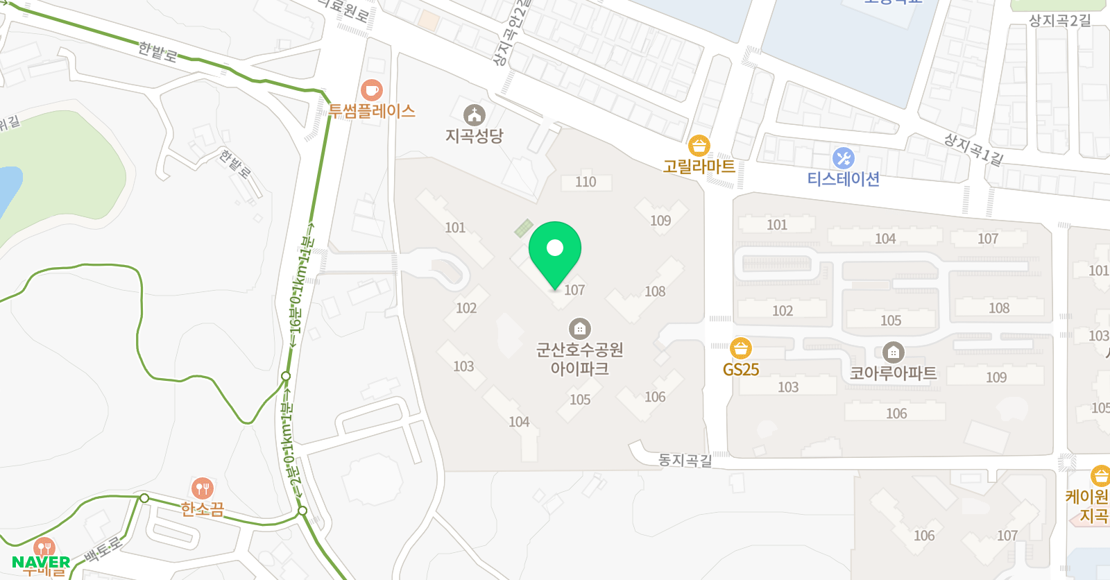 김쌤 수학교실 학원 위치