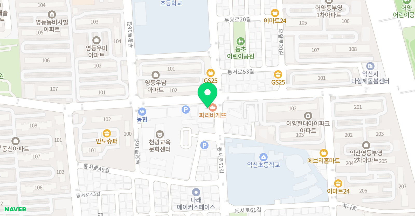 두리랑 미술학원 위치