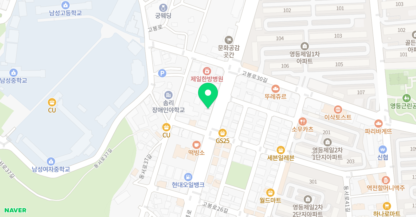 익산 굿디자인 미술학원 위치